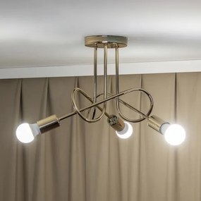 Lustră aplicată OXFORD 3xE27/15W/230V aurie