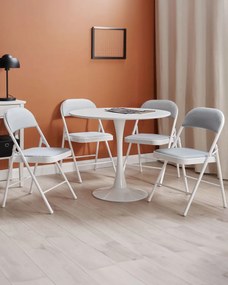 Set 4 buc scaune de conferință Segar (gri) . 1075976