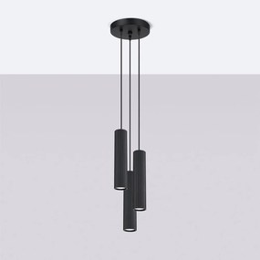 Lustră neagră ø 19,5 cm Gleam – Nice Lamps