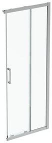 Usa dus glisanta cu segment fix 80 cm Ideal Standard Connect 2 profil crom lucios 800x1950 mm, Crom lucios