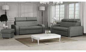 Set canapele 3 + 2 + Taburete Lobster (Gri). Promo -17%. 1070006