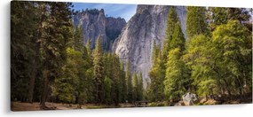 Tablou - Sub Piatra Yosemite (120x50 cm)