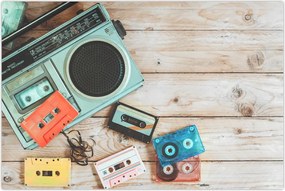Tablou - Radio retro (90x60 cm)
