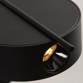 Aplica LED ambientala reglabila design modern minimalist Nuance negru