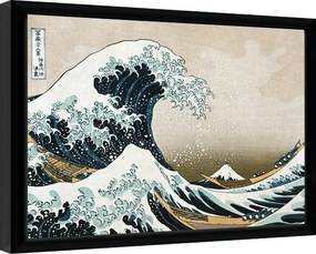 Poster înrămat Kanagawa - Great Wave