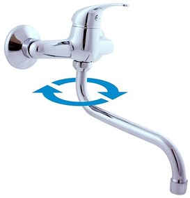 RAV Slezák SA001.5/21 - Baterie SAZAVA pentru chiuvetă/lavoar, crom lucios