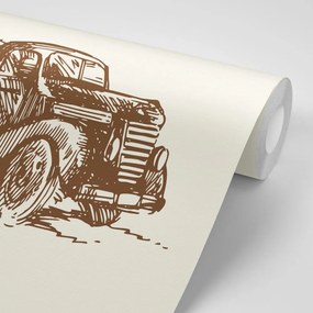 Tapet camion retro