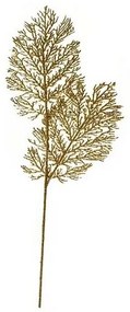 Decorațiune Frunze cu sclipici, în. 90 cm