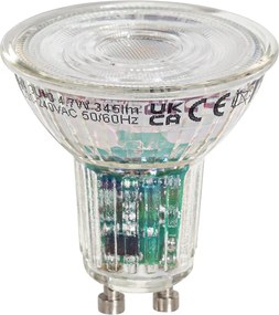 Set de 5 becuri LED inteligente GU10 50mm clare 4.7W 345 lm 2200-4000K