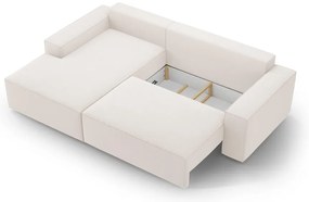 Colțar bej extensibil (cu colț pe partea stângă ) Jodie – Micadoni Home