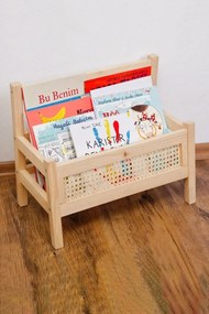 Organizator din lemn pentru carti si caiete,seria wood, Homs, 49 x 41 x 28 cm,700180