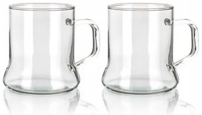 Cană de sticlă Simax 2522/2 Look 0,25 l, 2 buc