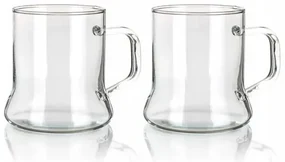 Cană de sticlă Simax 2522/2 Look 0,25 l, 2 buc