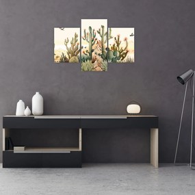 Tablou - Deșert, acvariu (90x60 cm)