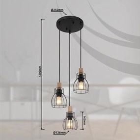 Lustra suspendata design modern MINA 3L