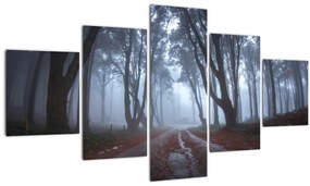 Tablou - Zi cu ploaie (125x70 cm), în 40 de alte dimensiuni noi