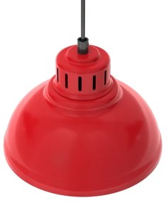 Lustră pe cablu SVEN 3xE27/15W/230V roșie