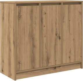 vidaXL Bufetă Stejar Artisan 85x34x76 cm Lemn prelucrat