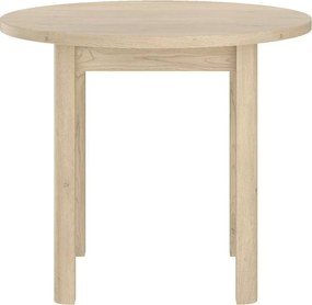 Masă de sufragerie rotunda ADAM 80x80 cm, decor stejar Cremona Torro
