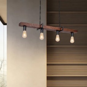 Lustră pe lanț HARD 4xE27/60W/230V