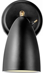 Nordlux - Aplica de perete NEXUS 1xGU10/6W/230V neagră