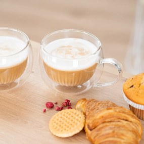 Pahare termo pentru cappuccino 4Home Hot&Cool 270 ml, 2 buc.