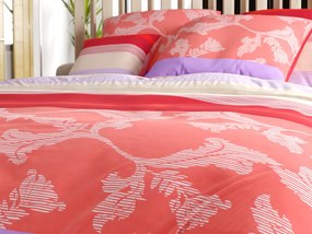 Lenjerie din bumbac Renforce IMARA rosie Dimensiune lenjerie de pat: 2 buc 80 x 80 cm | 200 x 200 cm