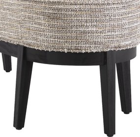 Bancheta eleganta design LUX Jarrett, Mademoiselle beige