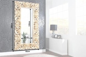 Oglinda de perete decorativa Venice auriu antic, 180cm