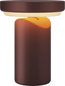 Veioza LED portabila/reincarcabila Topo rosu