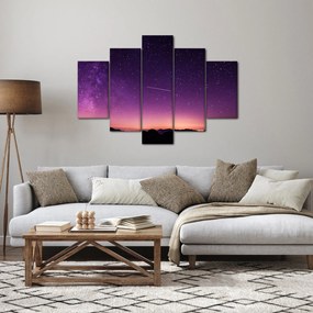 Tablou cu cerul și stea căzând (150x105 cm)