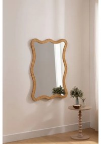 Atmosphera - Oglindă de perete MAGGIE 100x70 cm ratan