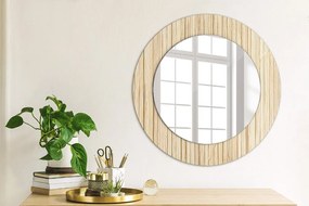 Decoratiuni perete cu oglinda Paie de bambus