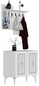 Mobilier Hol Tideno (alb + argintiu) . 1093903