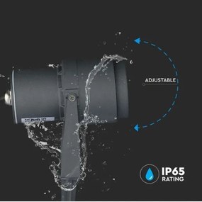 Lampă LED de exterior LED/12W/230V 4000K antracit IP65