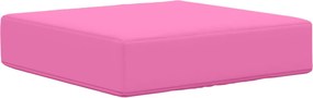 vidaXL Perna de Șezut pentru Exterior Roz 40 x 40 x 8 cm