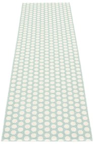 Covor tip traversă pentru interior și exterior verde mentă 70x250 cm Noa Pale Turquoise – Pappelina