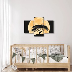 Tablou – Arbore în lună plină aurie II. (90x60 cm)