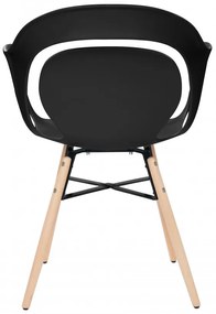 Set 4 scaune Chuck negre