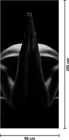 Fototapet pentru ușă - Nud feminin (95x205cm)