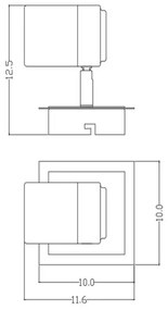 Lucide 26957/05/30 - Spot LED LENNERT LED/5W/230V