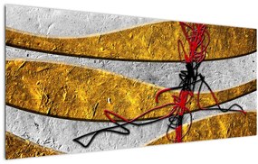 Tablou abstract (120x50 cm)