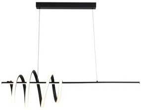 Searchlight 22510BK - Lustru suspendat pe cablu SWORD, LED dimerizabil, 40W/230V, 3000K