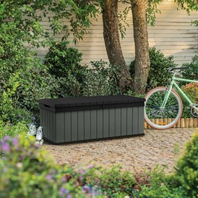 Cutie de depozitare pentru grădină Darwin 380L verde