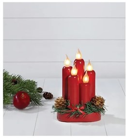 Markslöjd 704017 - Lumănare de crăciun HANNA 5xE10/0,06W/230V