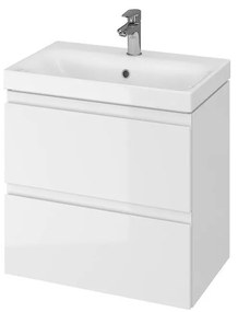 Cersanit S801-227-DSM - Dulap suspendat pentru baie cu lavoar MODUO SLIM, alb