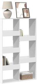 vidaXL Bibliotecă, alb, 100x33x155,5 cm, lemn prelucrat