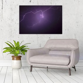 Tabloul cu fulger pe cer (90x60 cm)