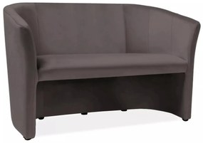 Canapea TM-2 velvet gri/wenge Blu14