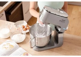 Robot de bucătărie cu castron din oțel inoxidabil Sencor 1700W/230V crom mat